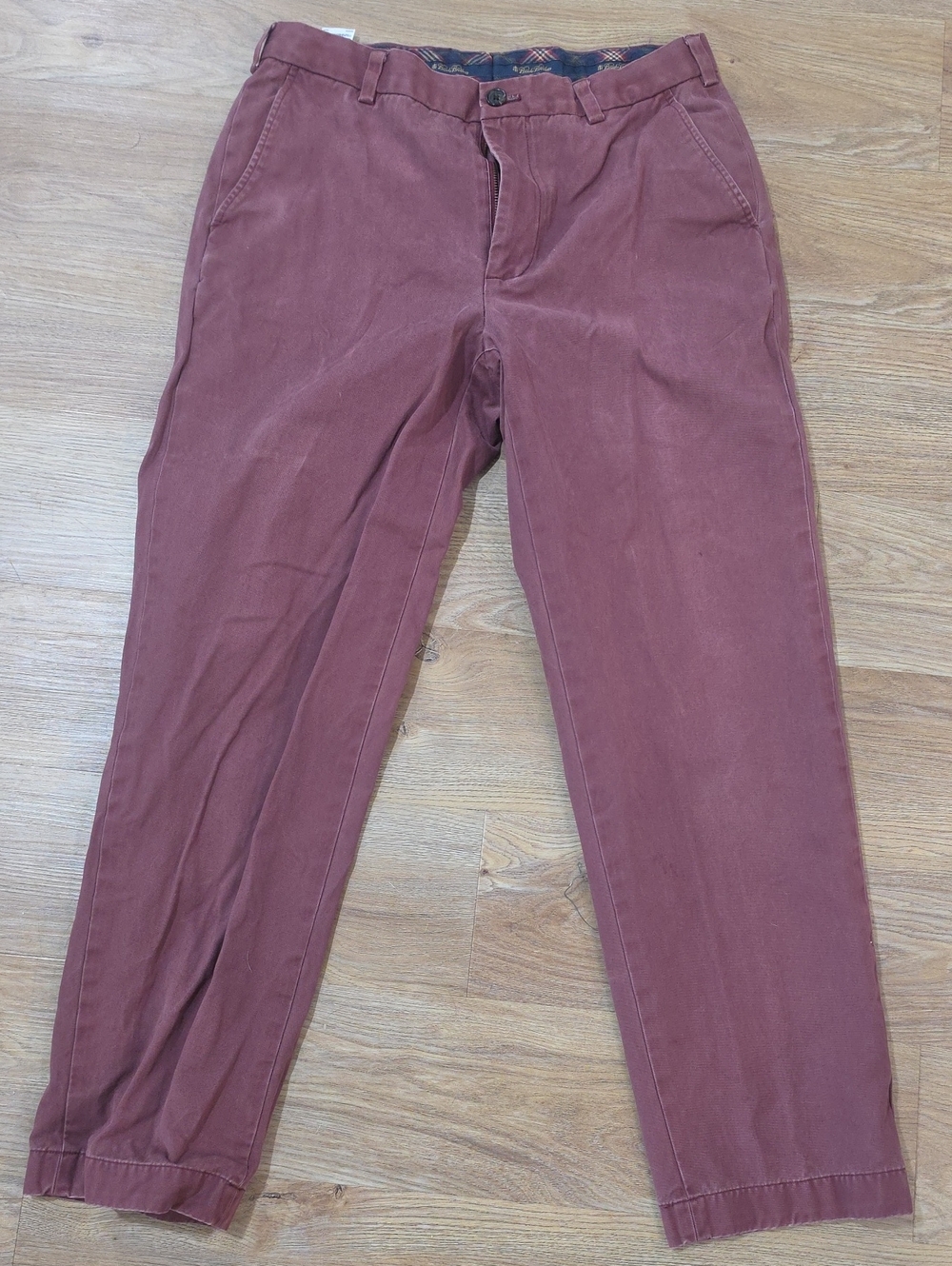 Brooks Brothers 100% Cotton Men’s Chino Pants, Size 43/32